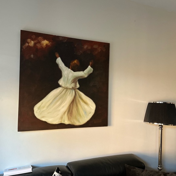 Whirling Dervish on canvas - Picture 8 of 8